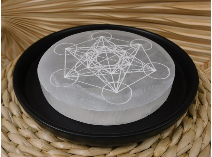 PALET MÉTATRON SELENITE TAILLE MOYENNE