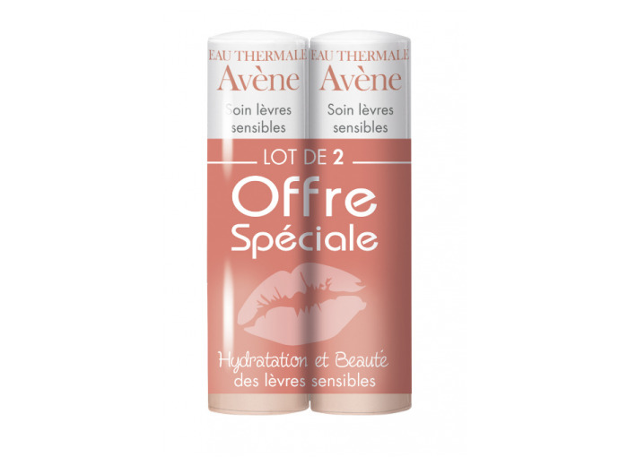 Duo sticks lèvres hydratant 2x4g Mes Essentiels Avène