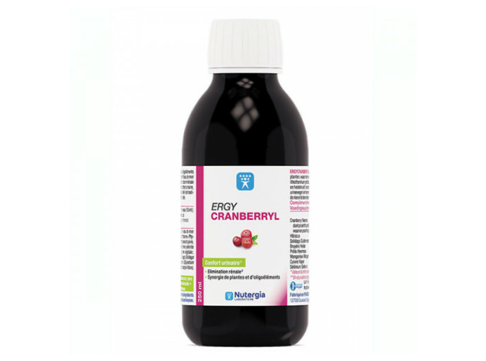 Ergycranberryl 250ml Confort Urinaire Nutergia