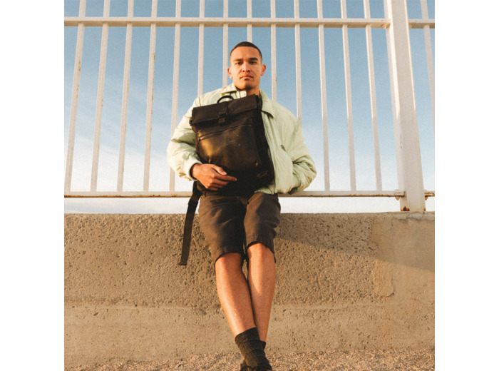 Ateliers Foures Aristote Sac à Dos A Rabat R445 Noir