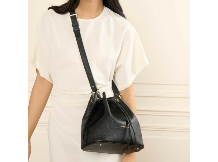 Lancaster Alba Double Sac Bourse 470-81 Noir - In - Nude