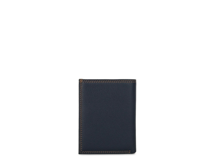 Lancaster Soft Vintage Homme Portefeuille 120-12 Bleu Fonce Camel