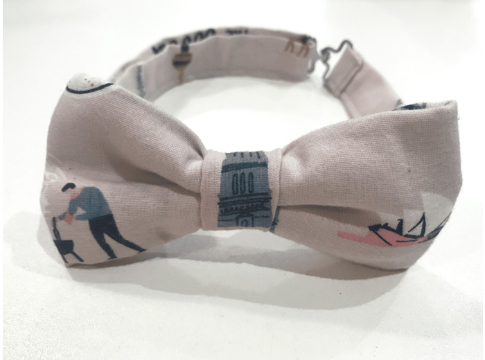 Nœud Papillon travel - Fait Main
