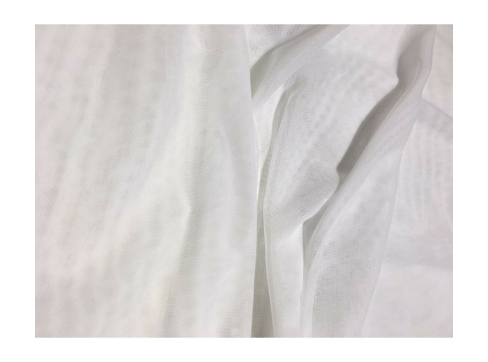 Tulle élastique - Blanc
