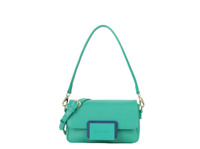 Valentino Thetis Sac Porté Epaule A Rabat Smeraldo