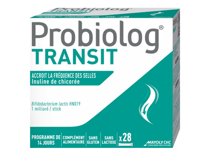 Probiolog Transit x28 sticks Mayoly Spindler
