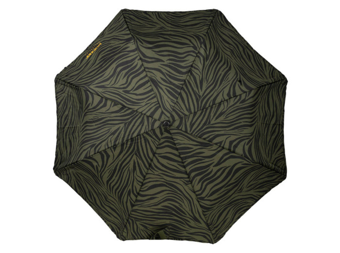 Isotoner Parapluie automatique X-TRA SOLIDE ALPHA Zèbre Kaki