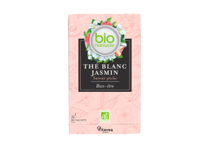 NUTRISANTE THE BLANC PECHE JASMIN SACH20