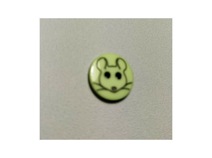 Bouton souris verte