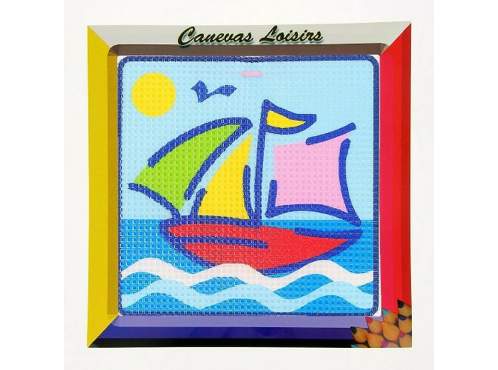Kit canevas Bateau