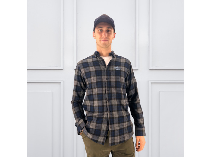 Chemise à carreaux