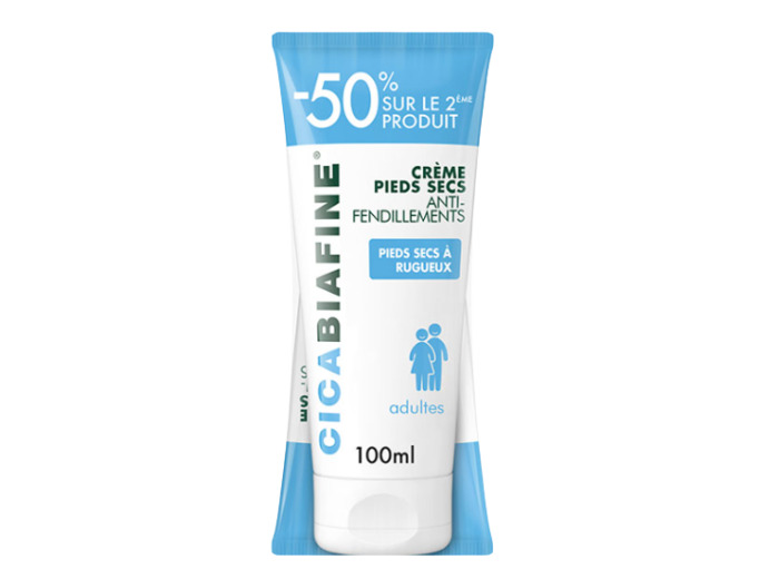 Creme Pieds Secs Anti-fendillements 2x100ml Cicabiafine Biafine