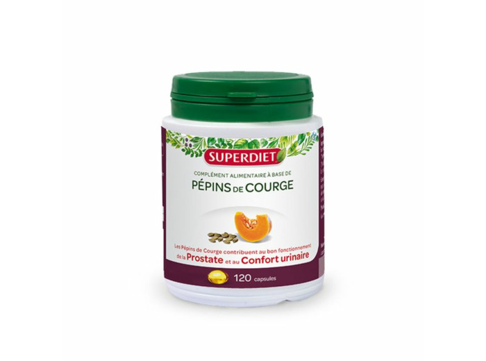Pepins De Courge 120 Capsules Superdiet