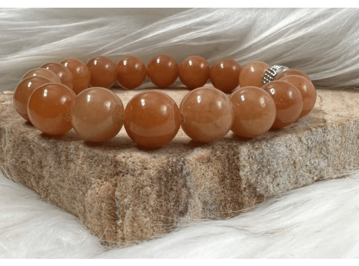 BRACELET AVENTURINE ORANGE