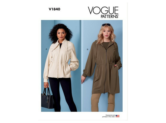 Patron Veste femme - Vogue 1840