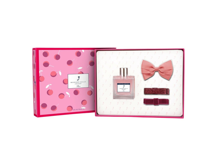 Mademoiselle JACADI Petite Cerise Coffret ET Vaporisateur 100ml+Accessoires Cheveux