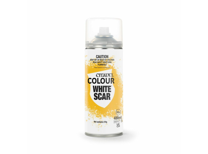WHITE SCAR SPRAY PAINT
