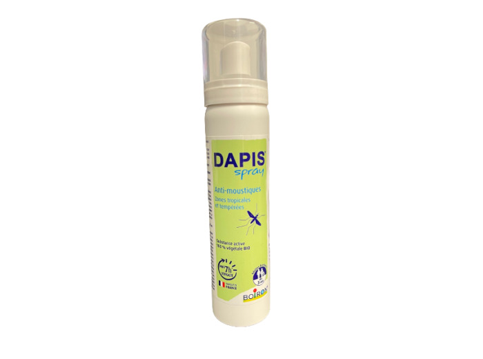 DAPIS SPRAY Anti-Moustiques Zones Tropicales et Tempérées - 75ml