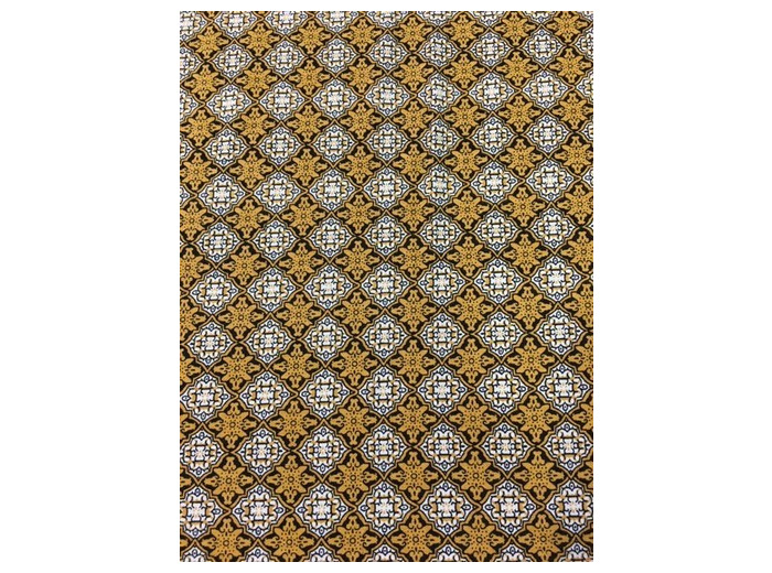 Tissu jersey viscose jaune