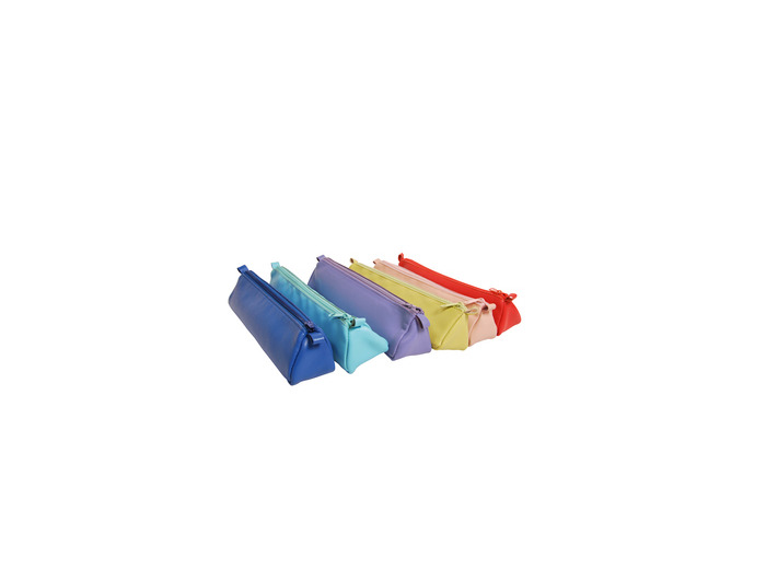 Trousse trapèze - Cuir de mouton teinté