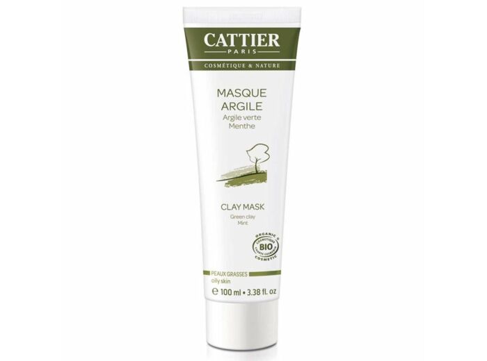 CATTIER  MASQUE ARGILE VERTE 100ML