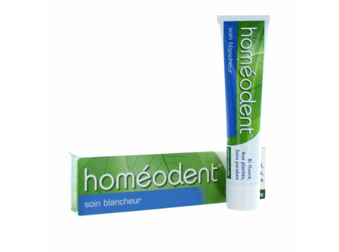 Dentifrice Soin Blancheur Chlorophylle 75ml Homeodent Boiron