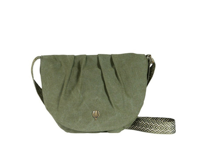 Le Voyage en Panier Stelina Besace Kaki