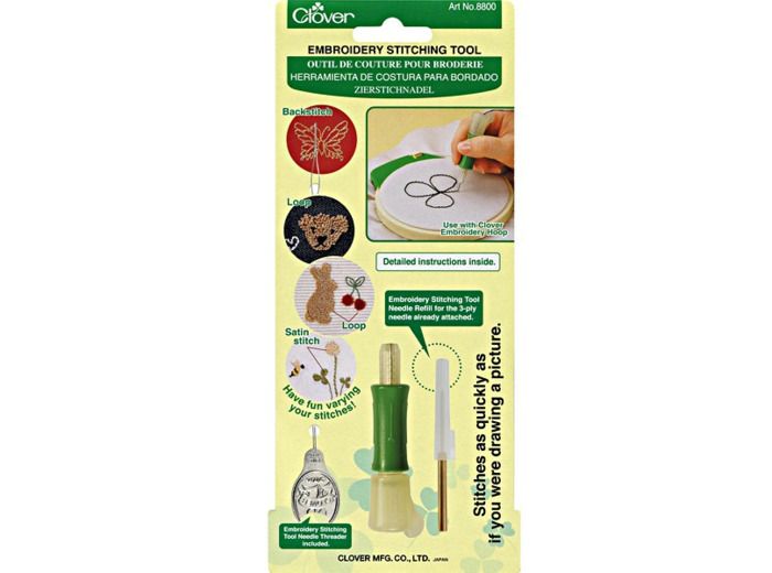 Outil de broderie pour l'aiguille magique - Clover