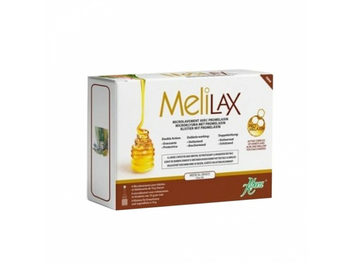 Melilax Adulte 6 Microlavements 10g Gastro-intestinale Aboca