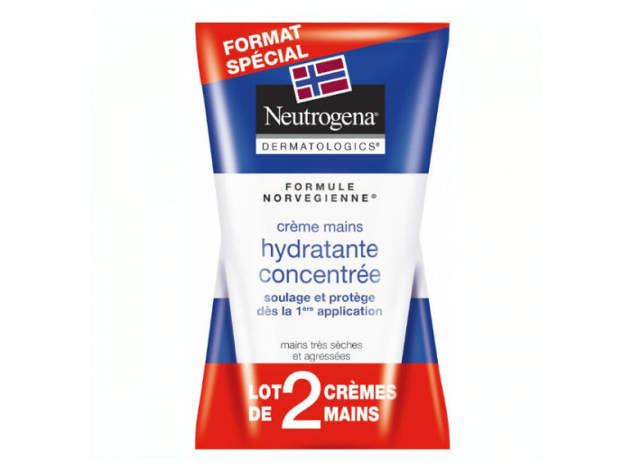 Creme Mains Hydratante Concentree 2x50ml Neutrogena