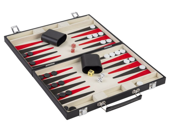 BACKGAMMON VELOURS 36CM