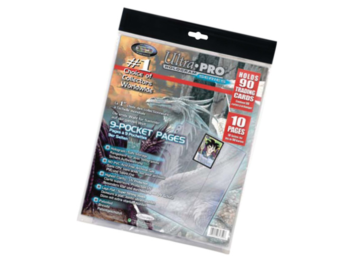 10 feuilles classeurs ultra pro