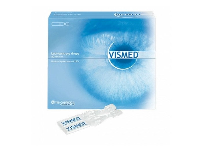 VISMED GTT OCUL LUBR UNID20  T
