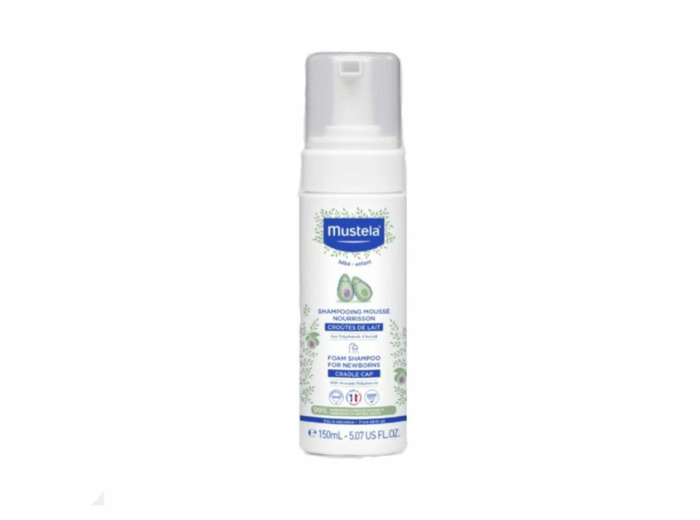 Shampooing Mousse Nourrisson Peaux Normales 150ml Mustela