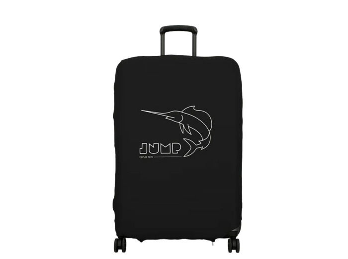 Jump Housse Extensible Pour Valise Taille L En Spandex Noir
