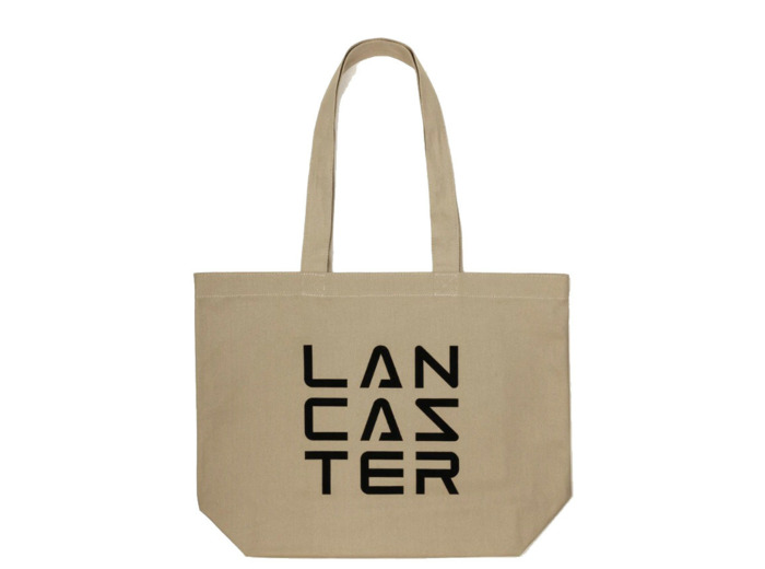 Lancaster Tote Bag 3 Lines Sac Cabas TOTE-06 Galet