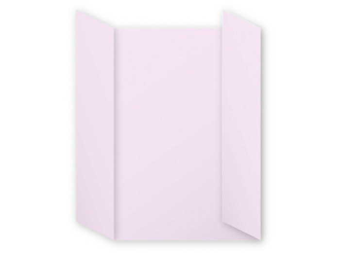 Cartes triptyques 110x155 mm "Pollen" - Lilas