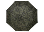 Isotoner Parapluie Canne Auto Zèbre Kaki