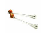 Boucle d'oreilles gouttes PAPAYA
