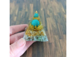 Pyramide orgonite n°23   5x5cm