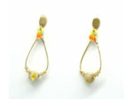Boucles d'oreilles Jardin d'ailes