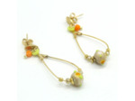 Boucles d'oreilles Jardin d'ailes