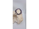Bracelet double hematite amethyste OLPA2919