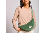 Hindbag Andrea Sac Banane Velours Vert D'eau