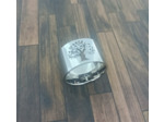 Bague en titane arbre de vie