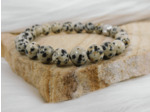BRACELET JASPE DALMATIEN