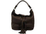 Berthille Hermine Sac Shopping Cuir Gras Marron