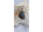 Pendentif labradorite + cable olpa480
