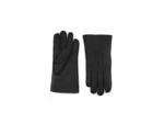 Gants en peau de mouton nappa noire