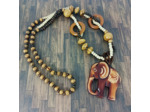Collier en bois éléphant